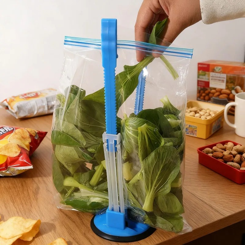 Hands Free Baggy Rack Clip Adj – Food Storage Reusable Bags Bewertung und Preis