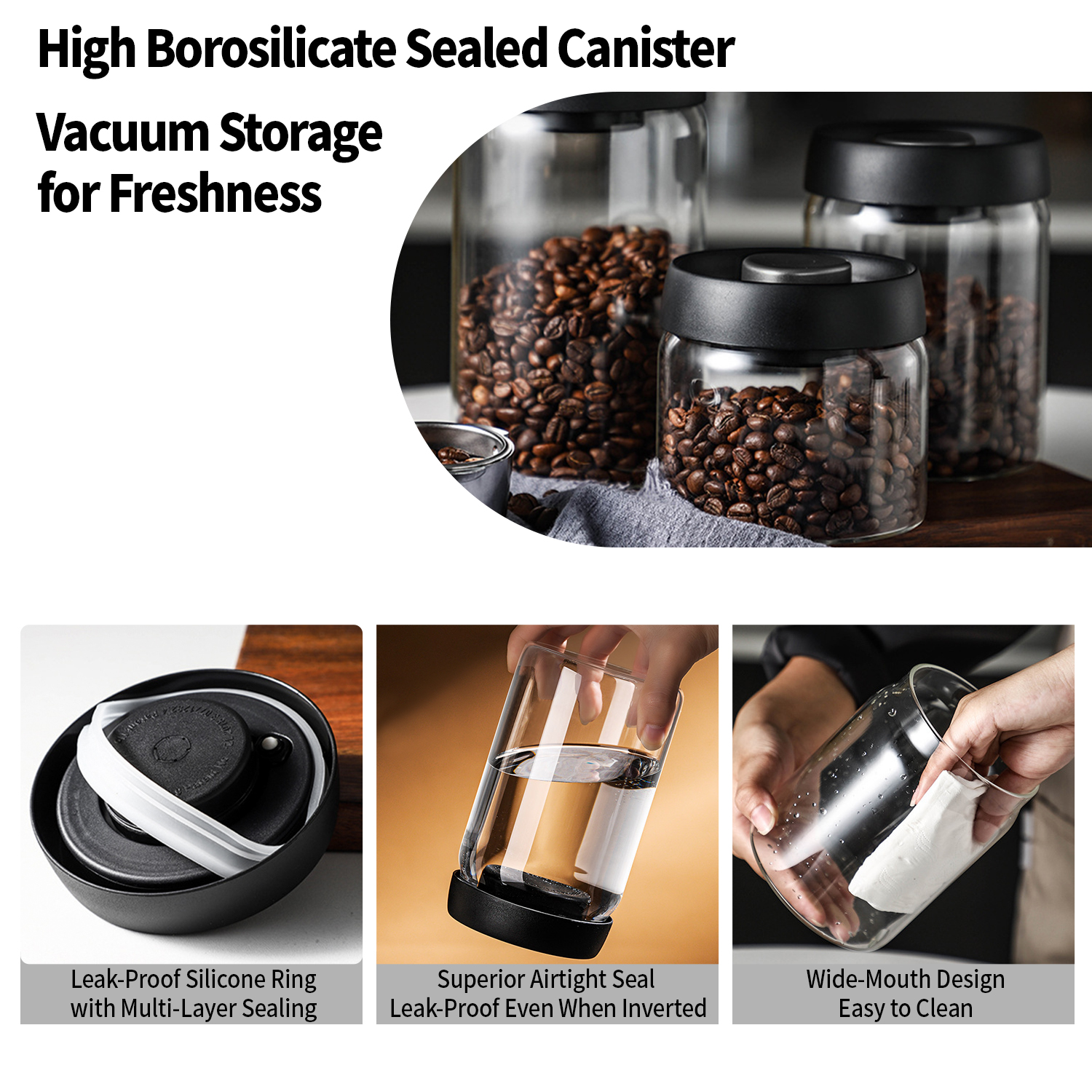 OANKR Vacuum Coffee Canister 5 – Food Storage Ideas Bewertung und Preis