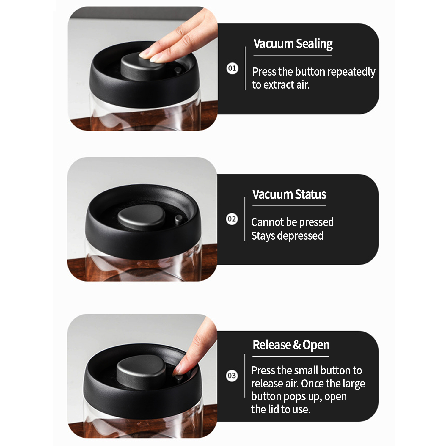 OANKR Vacuum Coffee Canister 5 – Food Storage Ideas Bewertung und Preis