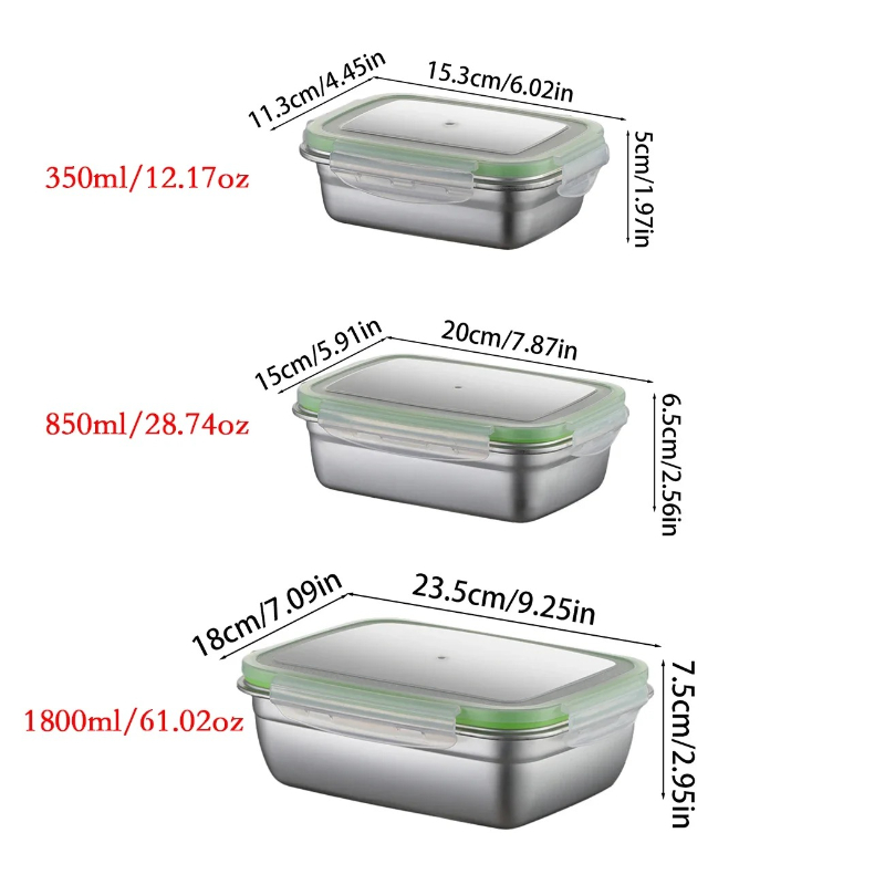 304 Stainless Steel Lunch Box  – Food Storage Ideas Bewertung und Preis