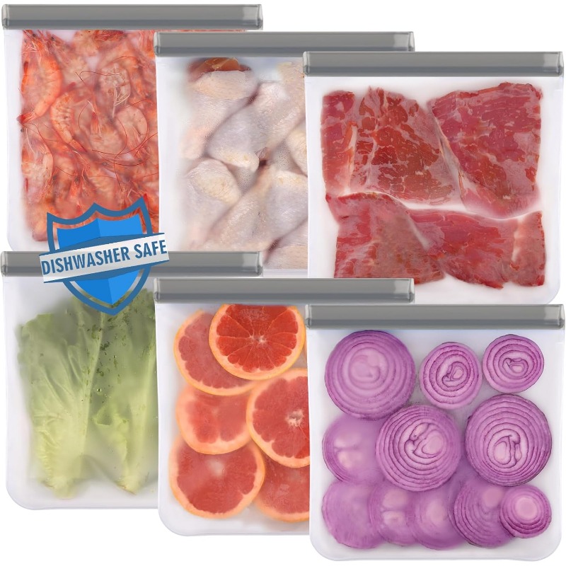 10-Pack Reusable Gallon Freeze – Food Storage Reusable Bags Bewertung und Preis