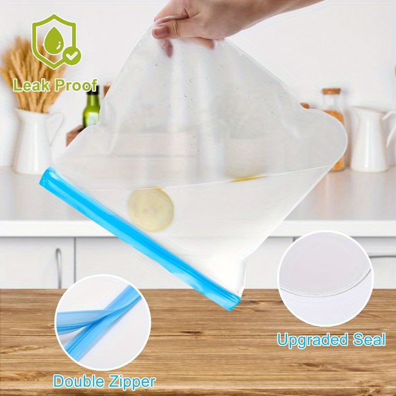 10-Pack Reusable Gallon Freeze – Food Storage Reusable Bags Bewertung und Preis