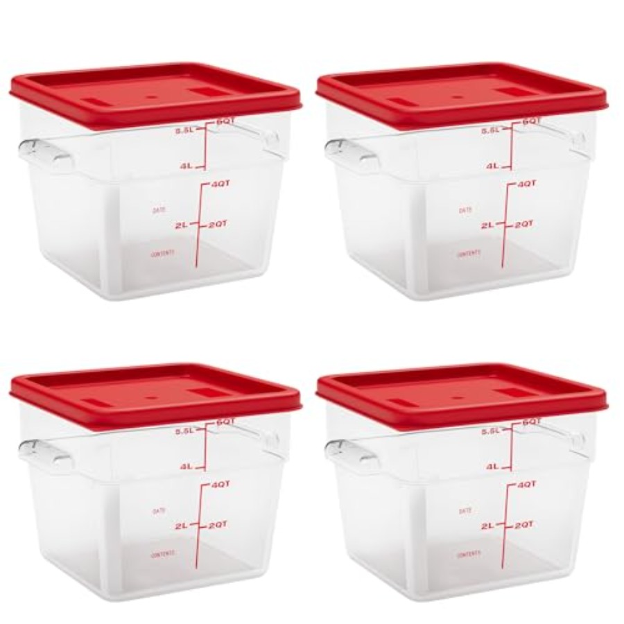 6 Quart Set of 4 Food Storage  – Food Storage 4 Quart Bewertung und Preis