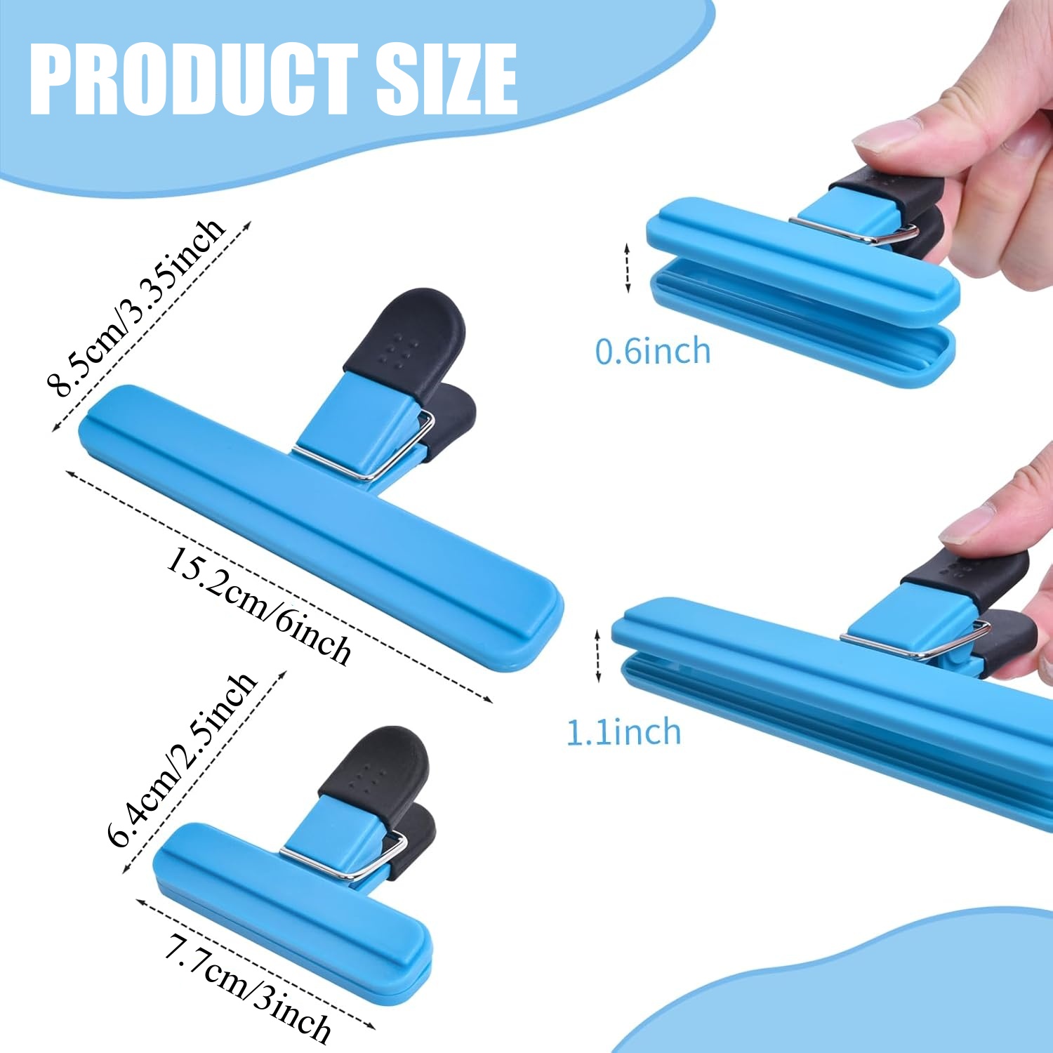 3-12PCS Multi Purpose Sealing  – Food Storage Roll Bags Bewertung und Preis