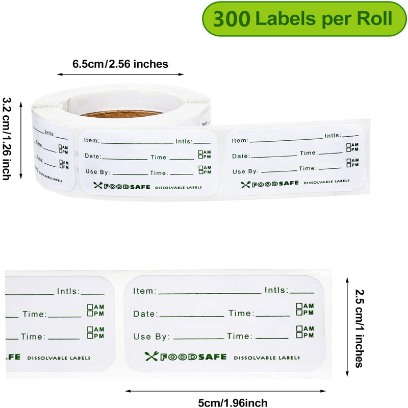 300/pcs Food Storage Labels Ad – Food Storage In Restaurant Bewertung und Preis