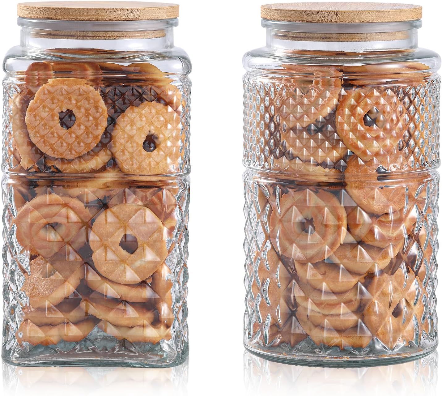 0.7Gallon/2600ml Glass Cookie  – Food Storage Glass Jar Bewertung und Preis