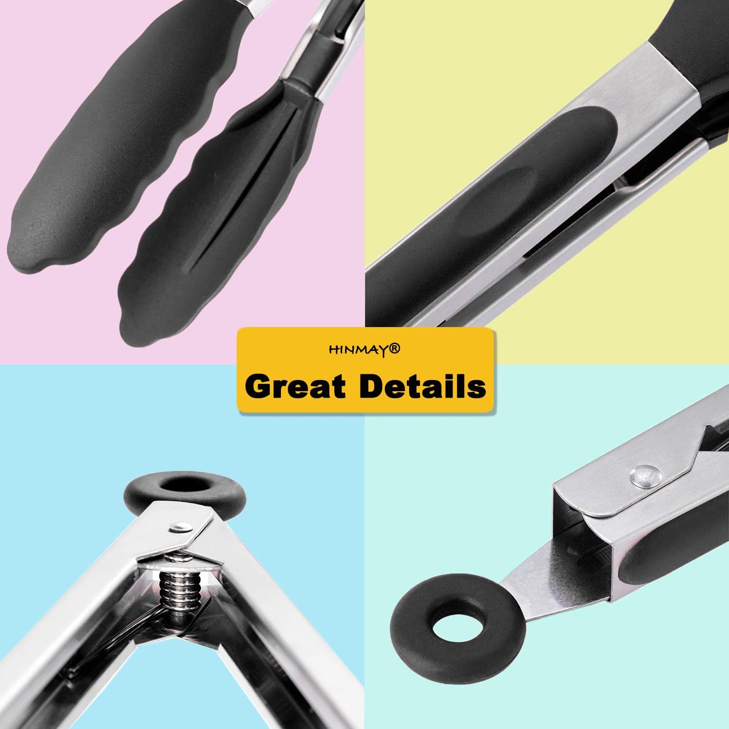 Food Grade Silicone Tongs 9 In – Food Storage Essentials Bewertung und Preis