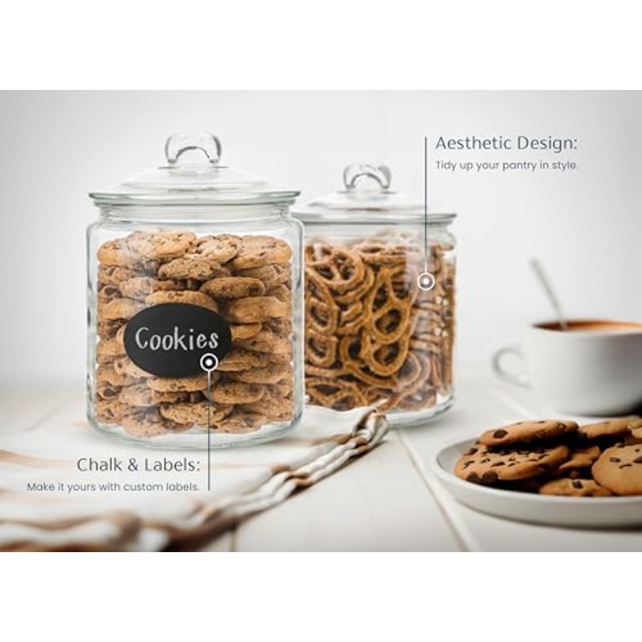 Glass Kitchen Jars Food and Co – Food Storage Glass Jar Bewertung und Preis