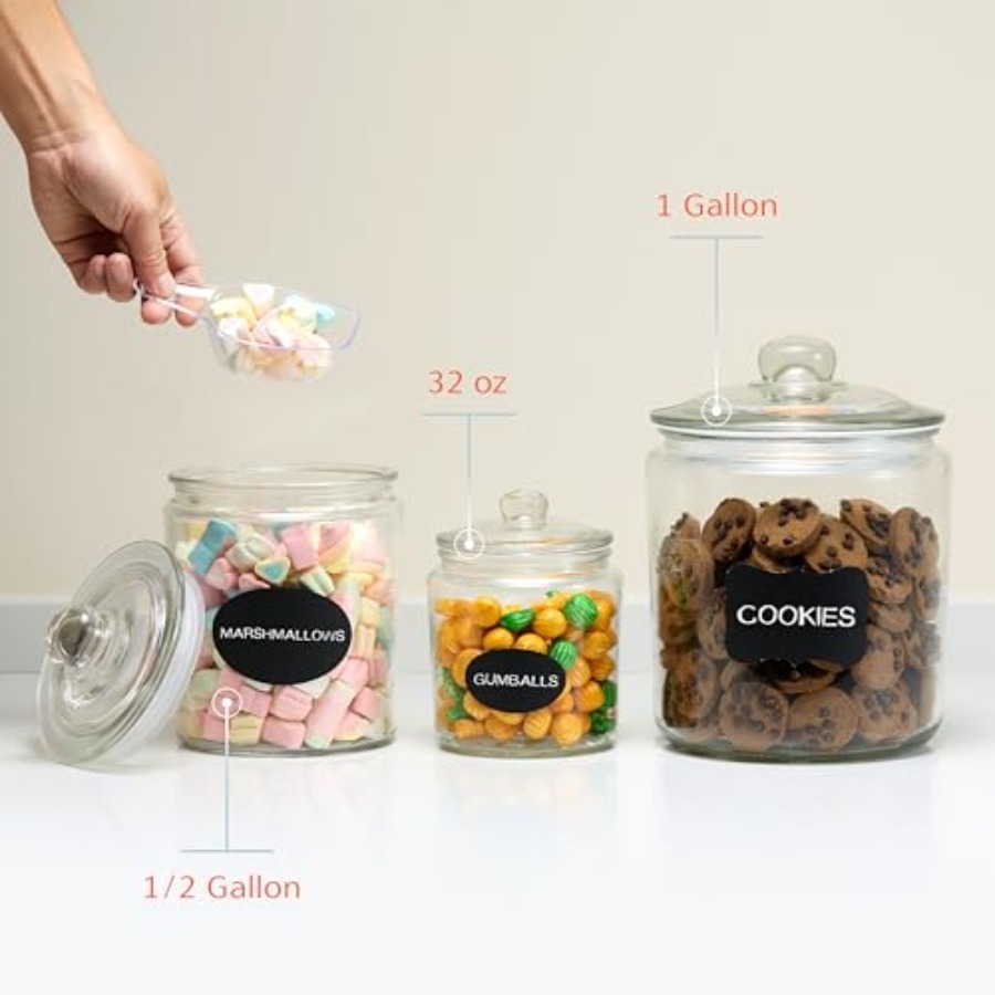 Glass Kitchen Jars Food and Co – Food Storage Glass Jar Bewertung und Preis