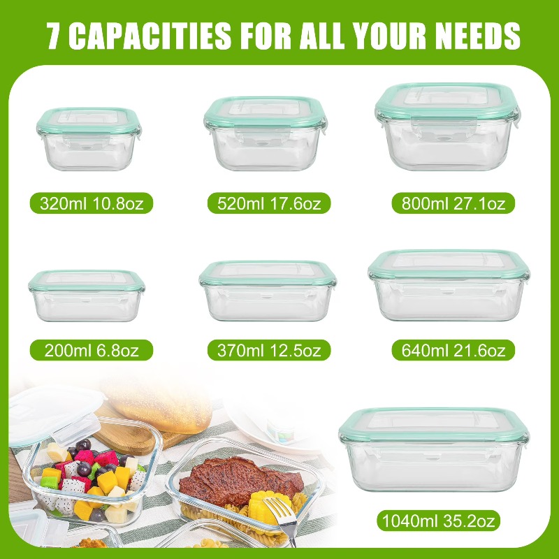Glass Food Storage Containers  – Food Storage Containers Tupperware Bewertung und Preis