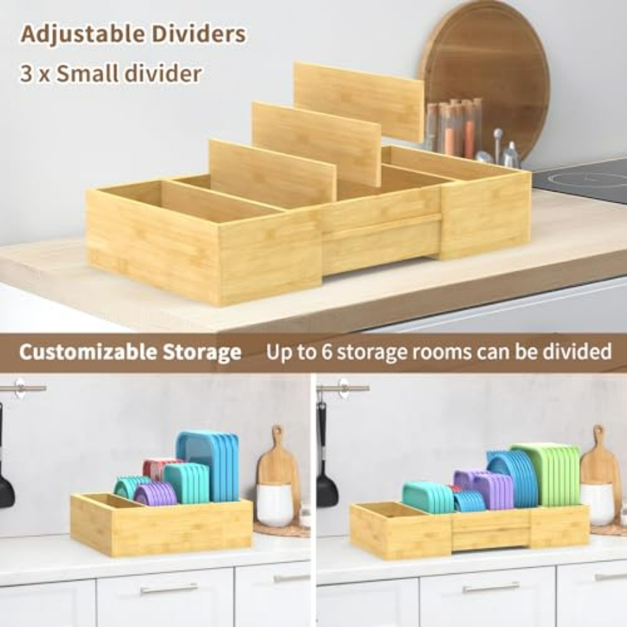 Lid Organizer for Cabinet, Bam – Food Storage Cabinet For Kitchen Bewertung und Preis