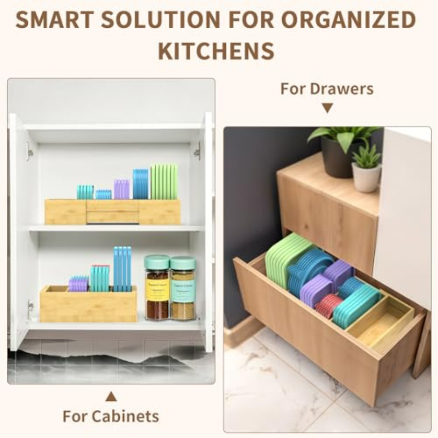 Lid Organizer for Cabinet, Bam – Food Storage Cabinet For Kitchen Bewertung und Preis