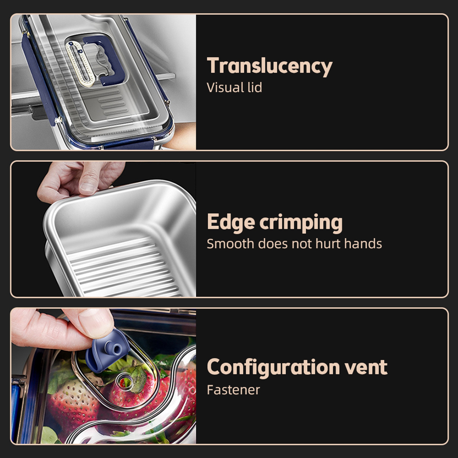 Food Storage Container with Li – Food Storage Box Large Bewertung und Preis