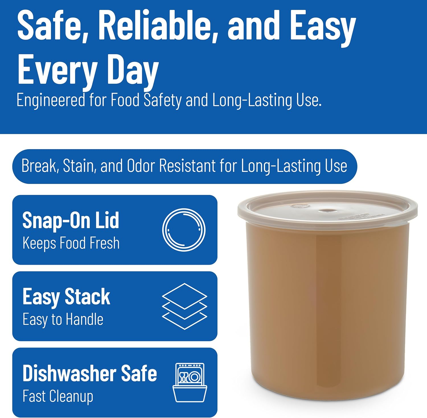 Classic Round Storage Containe – Food Storage In Restaurant Bewertung und Preis