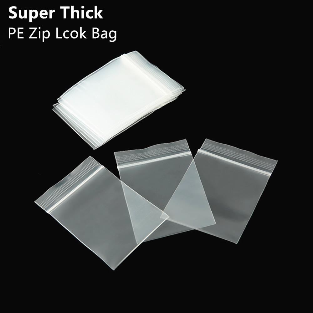 100pcs Extra Thick Transparent – Food Storage Ziploc Bags Bewertung und Preis