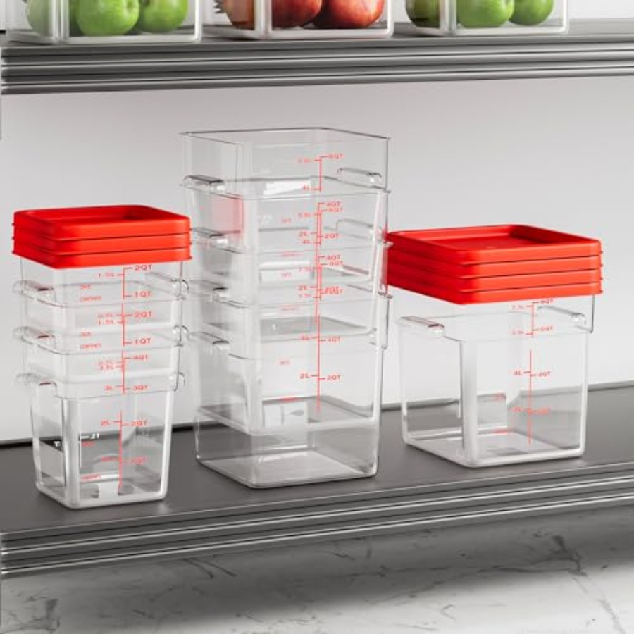 6 Quart Set of 4 Food Storage  – Food Storage 4 Quart Bewertung und Preis