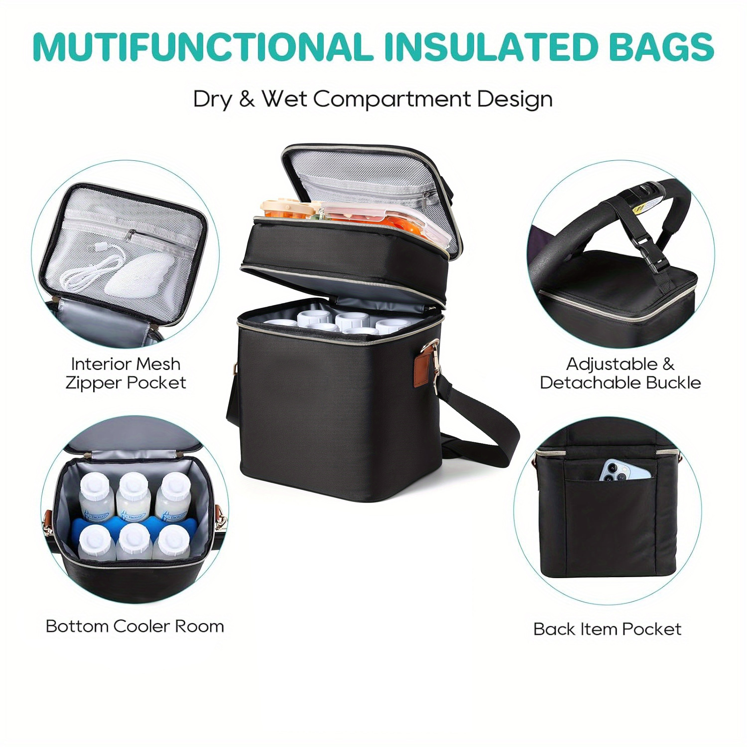 Breastmilk Cooler Bag With Ice – Food Storage In Cooler Bewertung und Preis