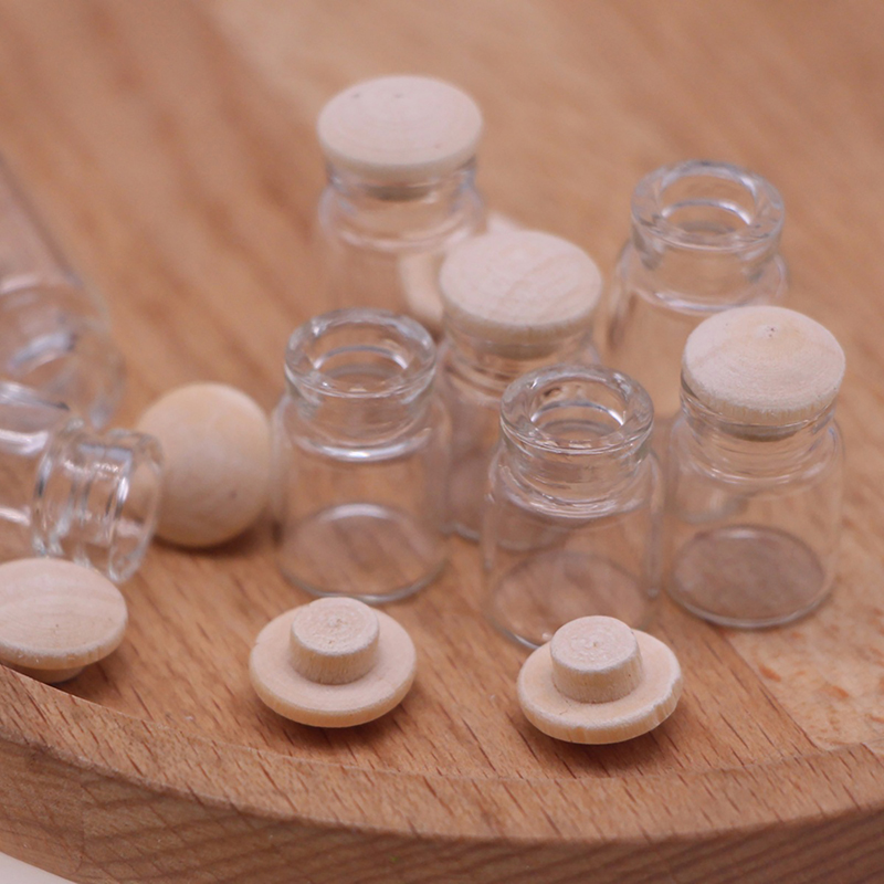 4Pcs 1:12 Dollhouse Miniature  – Food Storage Glass Jar Bewertung und Preis
