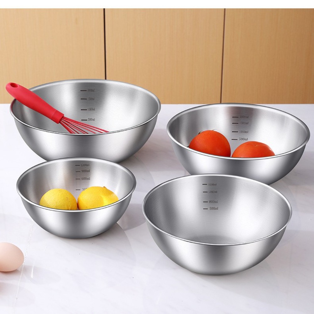 3pcs Stainless Steel Bowl Set  – Food Storage Essentials Bewertung und Preis