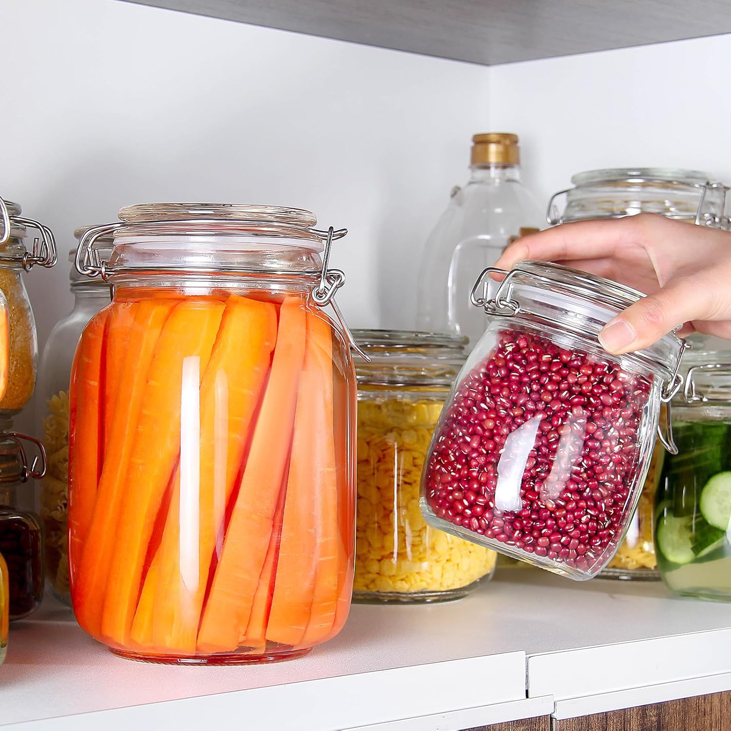 24oz Food Storage Canister Gla – Food Storage Glass Jar Bewertung und Preis
