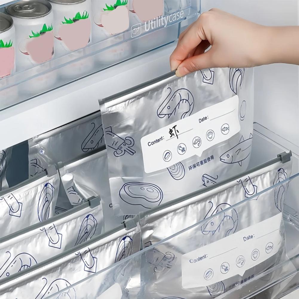 10/30Pcs Aluminum Foil Antibac – Food Storage Zipper Bags Bewertung und Preis