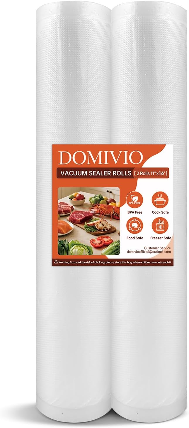 2-Pack Vacuum Sealer Rolls, 11 – Food Storage Roll Bags Bewertung und Preis