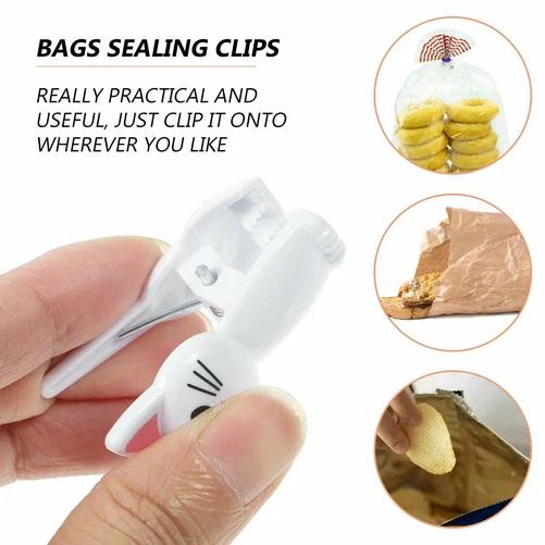 Cute Cat Shaped Bag Clips Reus – Food Storage Reusable Bags Bewertung und Preis