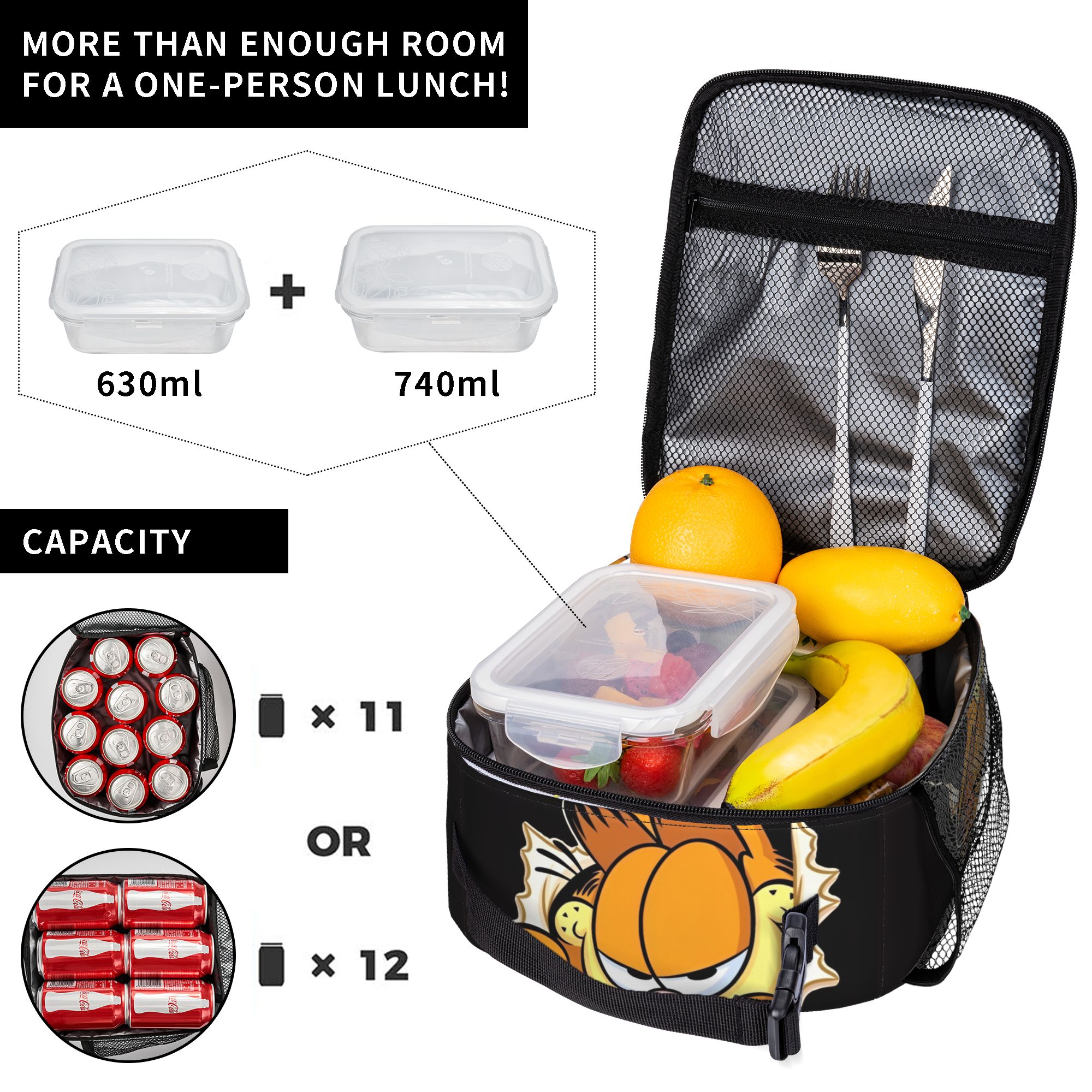 Garfielded Insulated Lunch Bag – Food Storage Roll Bags Bewertung und Preis