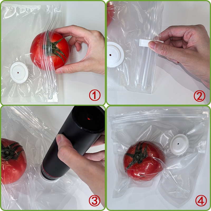 New Reusable Air Vacuum Storag – Food Storage Reusable Bags Bewertung und Preis