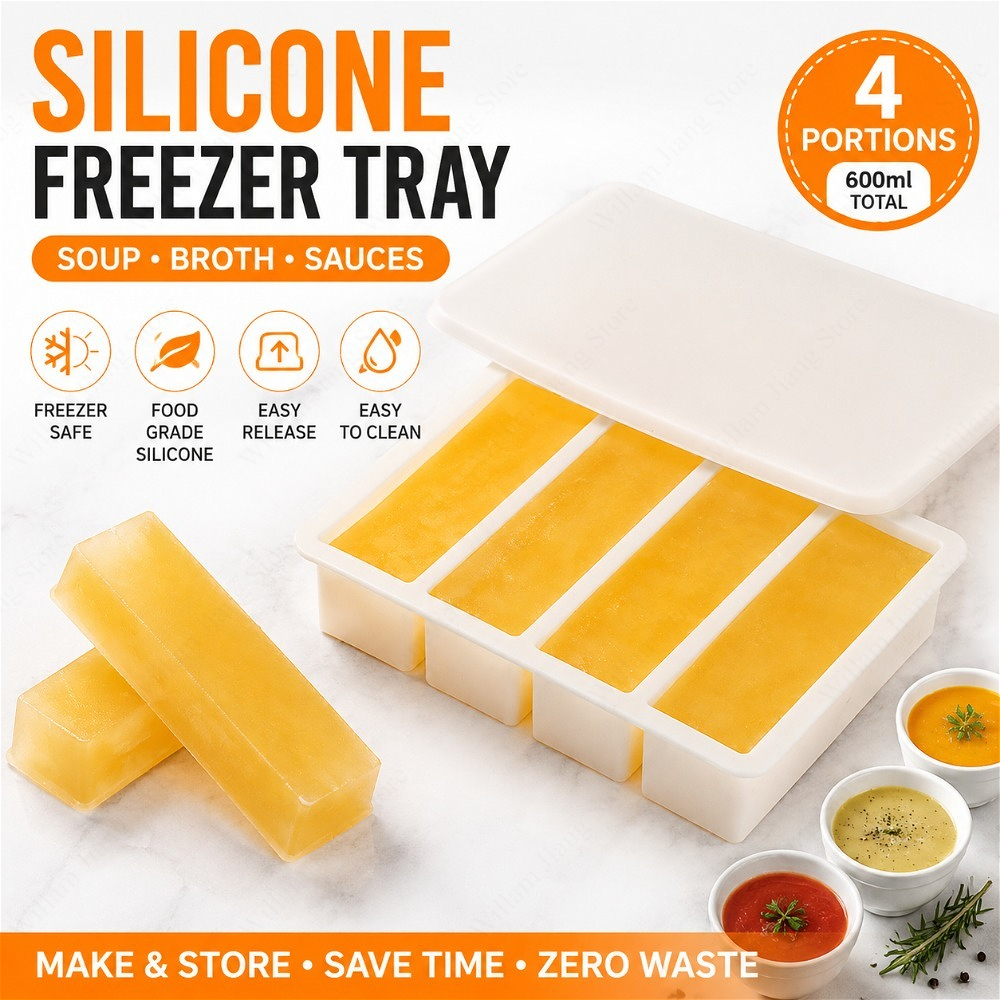 Durable Silicone Freezing Tray – Food Storage In Cooler Bewertung und Preis