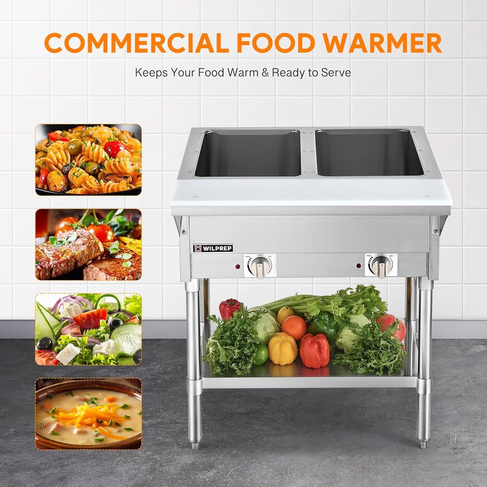 1000W Electric Steam Table wit – Food Storage In Restaurant Bewertung und Preis