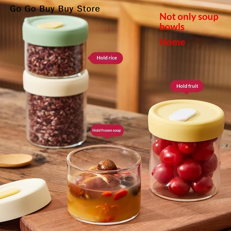 【ST】1Pc 240/400ML Glass Food S – Food Storage Glass Jar Bewertung und Preis