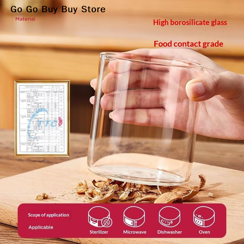 【ST】1Pc 240/400ML Glass Food S – Food Storage Glass Jar Bewertung und Preis