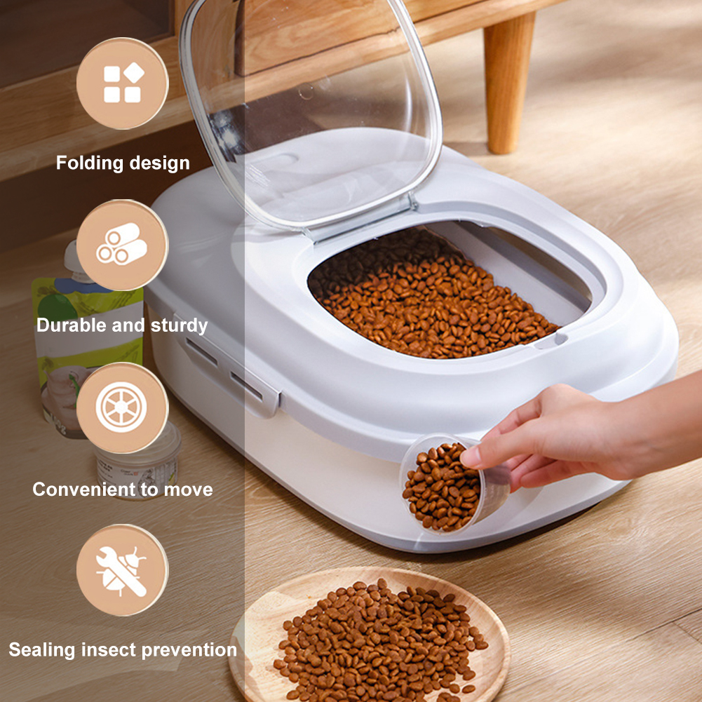 Collapsible Dry Cat Food Box 2 – Food Storage Box Large Bewertung und Preis