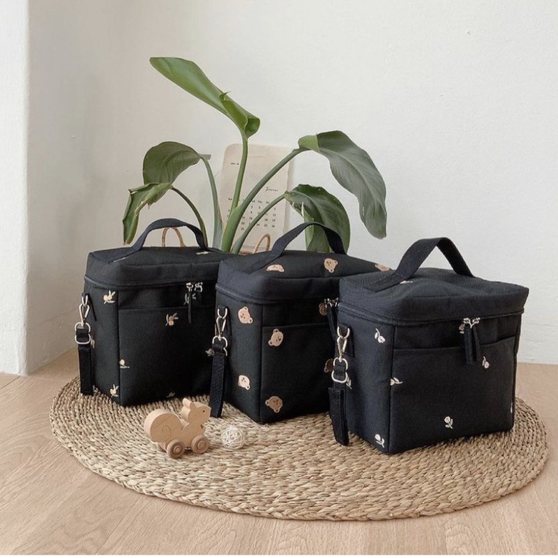 Bear Embroidery Baby Stroller  – Food Storage In Cooler Bewertung und Preis