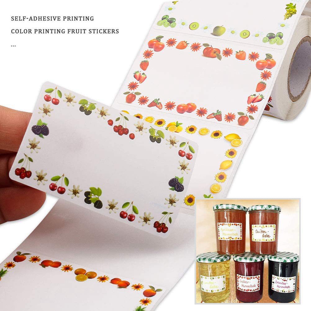 250Pcs Rectangle Canning Label – Food Storage In Restaurant Bewertung und Preis