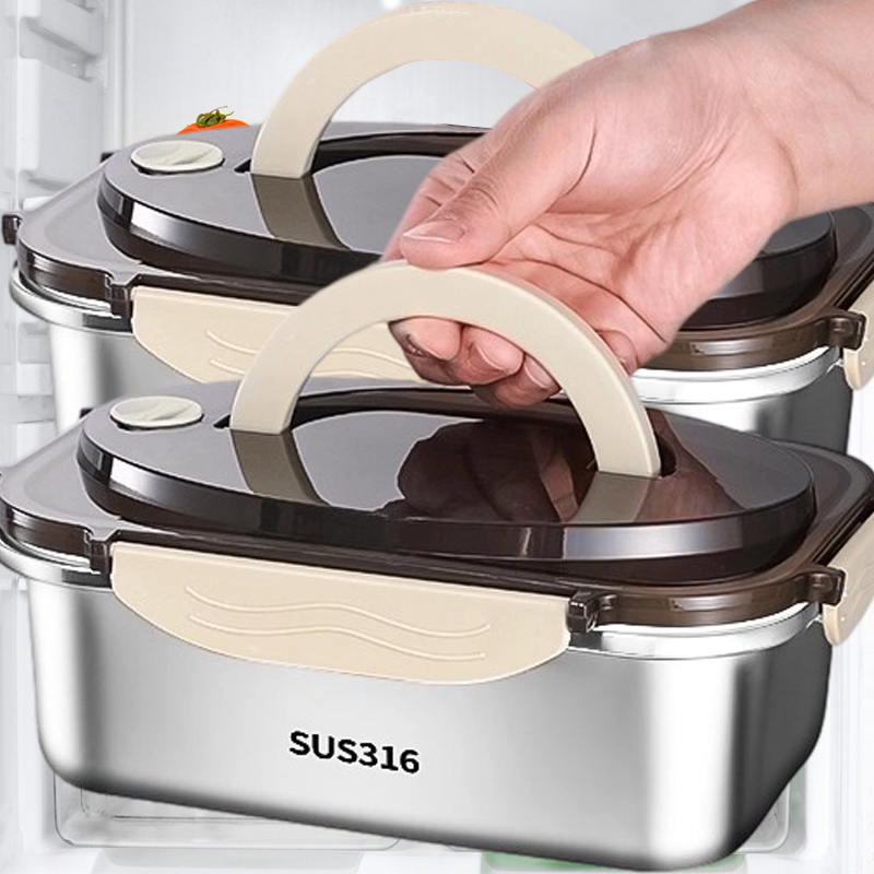 Stainless Steel Large Capacity – Food Storage Box Large Bewertung und Preis